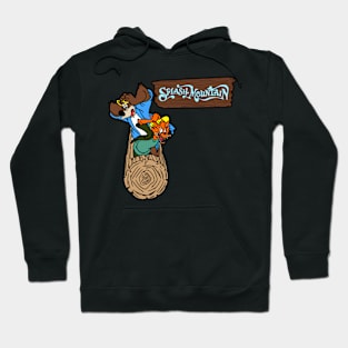 Splash - Mountain - Funny - Character Hoodie